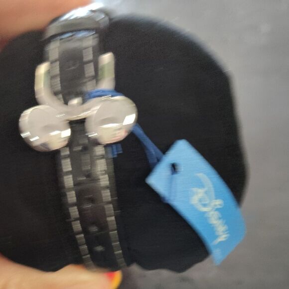 Disney Mickey Mouse Black and Silver Women's Watch - Picture 4 of 4